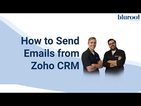 Send Emails from Zoho CRM (how-to)
