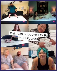 90K views · 440 reactions | Your mattress should apologize for all the times it’s let you down. Get the plus-size approved bed of your dreams with a Big Fig.  Size Inclusive—Up to 1.1K lbs.  20-Year Warranty  Strong & Supportive Foundation  120 Night Sleep Trial  Financing Options Available  Hybrid Construction | Big Fig Mattress | Facebook