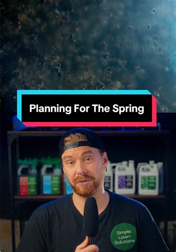 The best lawns start planning in the Winter! 💪 #SimpleLawnSolutions #lawncare #lawntok #grass