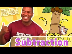 Subtraction Song | Math Songs for Kids | Music for Math | Kindergarten Learning Songs