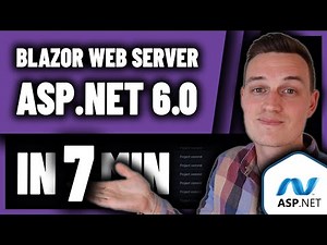 Create a Blazor Webserver Application with ASP.NET 6 in only 7 Minutes!