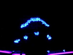 "What a Wonderful World" ASL glowing hands performance