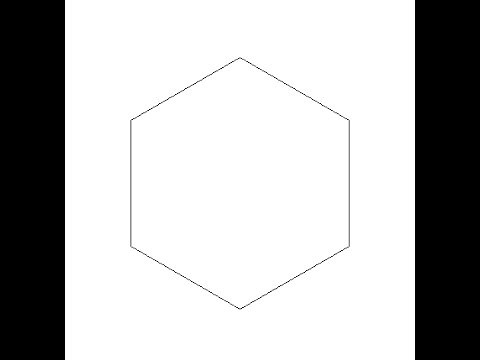 How to draw a Hexagon on MSW Logo