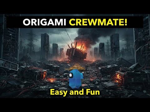 Your Students Will Love This Among Us Paper Craft