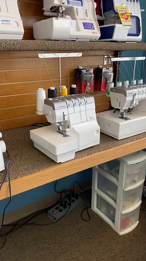 How it feels to thread an air thread serger! 💨Curious about the serger in this video? It’s the Janome AT2000D! An seriously awesome serger with some killer features! Check out some of them below…✅ One-Push air threading✅ 2,3, and 4 thread convertible✅ 8 Piece feed dog system ✅ One-step converter✅ Easy lay-in tension✅ Adjustable differential feed✅ 1300 Stitches per minuteAnd sewwww much more! Got questions? Don’t be shy! Send us a message!#svw #svwfabrics #serger #quilt #quilters #fabric #sew #s