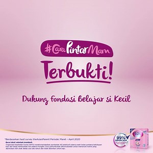 9.2K reactions · 46 shares | #CaraPintarMam dukung fondasi belajar si Kecil dengan memenuhi kebutuhan nutrisi nya. Berikan ia S-26 Procal Nutrissentials yang dipercaya menjadi pilihan 99% Mam Pintar* *Berdasarkan hasil survey theAsianParent Periode: Maret – April 2020 | Wyeth Nutrition Indonesia | Facebook
