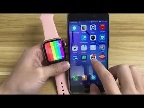 connect the watch with Android phone and app (M Active)