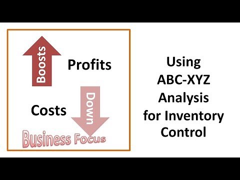 Using ABC - XYZ Analysis for Inventory Control