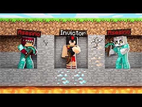Minecraft: INVICTOR vs 2 KILLERS 😱🔪 MINECRAFT SPEEDRUN with ACENIX and RAPTOR #2