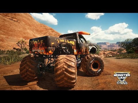 Monster Jam Steel Titans - El Toro Loco Black - Open World Free Roam Gameplay (PC HD) [1080p60FPS]