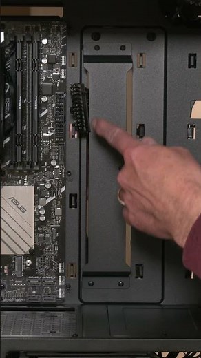 How to Connect Your ATX Motherboard Power Cable #pcbuild #Shorts