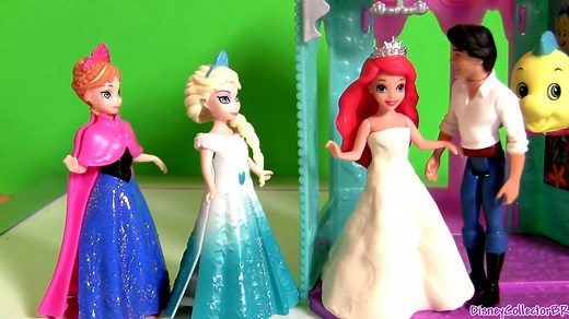 11K views · 241 reactions | Play Doh Princess Ariel Flip n Switch Castle MagiClip Mermaid Disney Frozen Elsa Anna & Prince Eric | Fun Toyz Collector | Facebook
