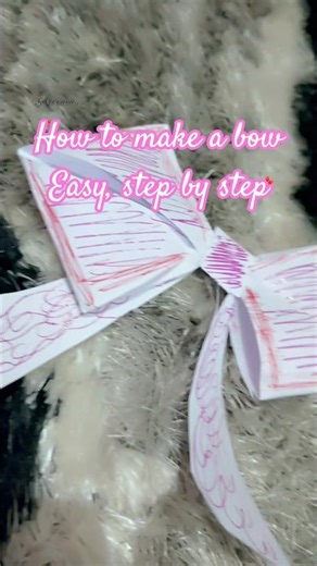 How to Make Bow #Origamist | Easy Origami Bow Tutorial for Beginners