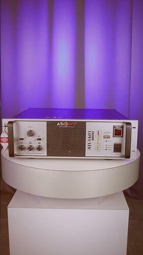 ATI 1601 Amplifier | High-Power Performance • Premium Build • Product Showcase