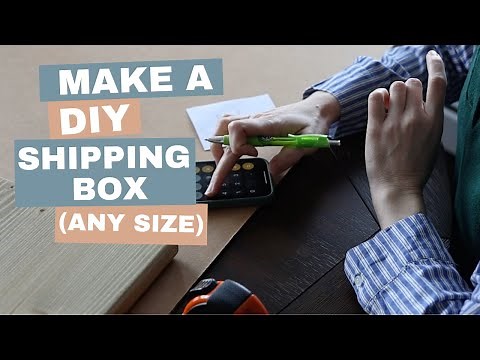 Make a DIY Custom Shipping Box with Simple Supplies (in Any Size)
