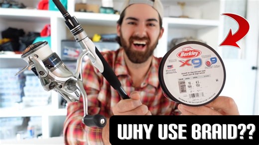 How to spool braided line on spinning reels properly