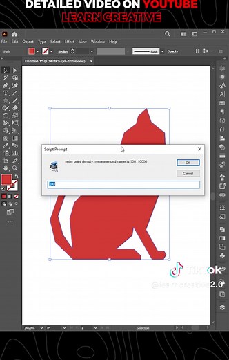 Low poly triangle design in Adobe Illustrator, triangulator script Follow for more Low poly, triangle design, Illustrator tutorials, Illustrator tips and tricks, Illustrator for beginners, learn creative #lowpoly #triangulator #triangle #illustrator #learncreative