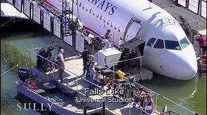 87K views · 312 shares | Captain Sully thought he would only see an airplane in the water once in his life, until he walked onto the set of #Sully. | Sully Movie | Facebook
