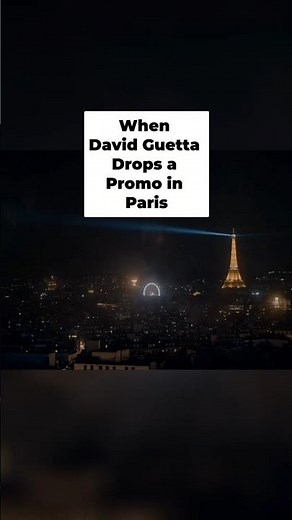 David Guetta in Paris - Stade de France Teaser
