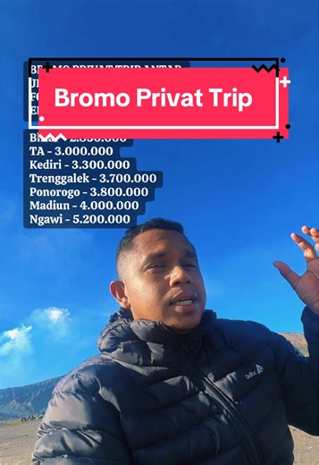 Bromo Privat Trip Antar Jemput Rumah dari Tumpang Malang