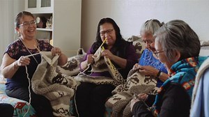 New website pays expert knitters 'fair wage' for traditional Cowichan sweaters