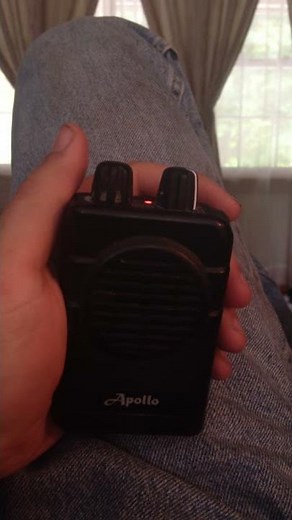 Fire pager going off