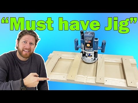 Woodworking Router Jig - "Perfect cuts every time"
