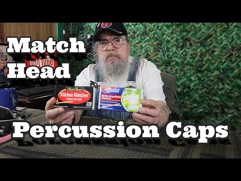Match Head Percussion Caps