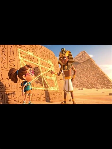 Secrets of Egyptian Math & Engineering 🏺 | Ellie Explorer at Saqqara Pyramid