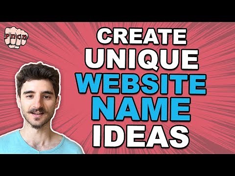 Create a Unique Website Name Ideas (Choose a domain name like a boss)