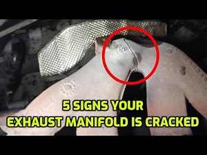 5 SIGNS YOUR EXHAUST MANIFOLD IS CRACKED (HIDDEN CRACKS UNDER HEAT SHIELD
