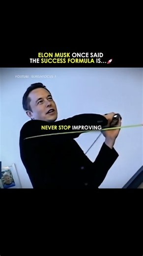 Elon Musk Success Formula Explained 💰 #Motivation #Success #Mindset