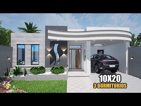 CASA HERMOSA Y MODERNA 10X20 (LUIS ARQ)
