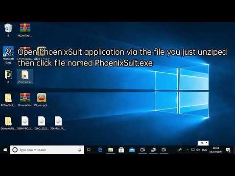 X96 Android tv box --- How to use PhoenixSuit to Flash Firmware?