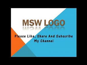 MSW Logo ( class 1) | Logo Programming Language