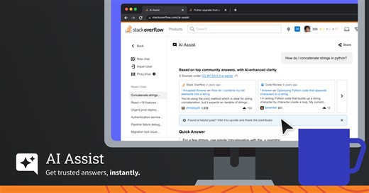 Introducing Stack Overflow AI Assist—a tool for the modern developer - Stack Overflow