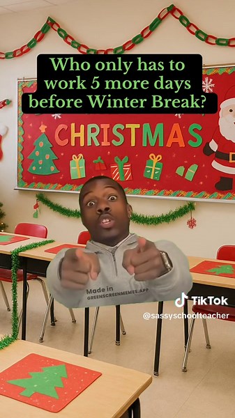 Count Down to Winter Break: 5 Days to Go!