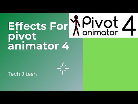 How to download effects for Pivot Animator.