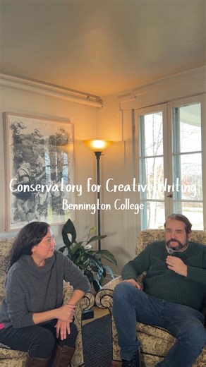 Bennington College on Instagram: "We are thrilled to introduce the Conservatory for Creative Writing BFA Program at Bennington, featuring Co-Directors Jenny Boully and Michael Dumanis! Link in bio to learn more! 拾 #bennington #benningtoncollege #writing #BFA"