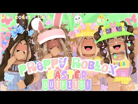 Preppy Roblox EASTER Outfits! *with codes + links* 🐣 | xCandyc0rex