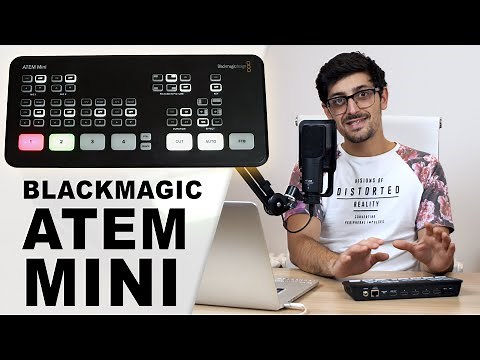 Blackmagic ATEM MINI: How to setup and LIVE STREAM in HD