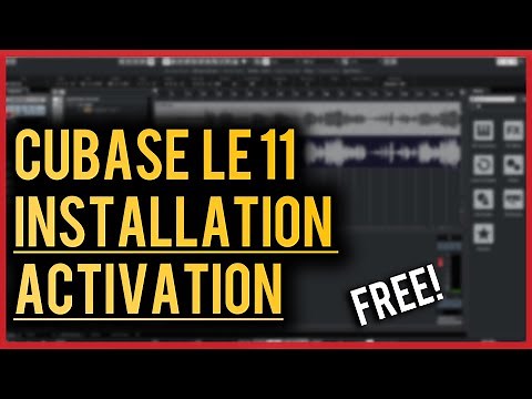 Cubase 11 LE\\AI & Retrolouge | Installation Activation