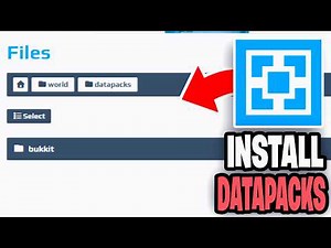 How To Add Datapacks To Aternos Server! - Tutorial