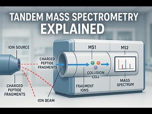 Tandem Mass Spectrometry (MS/MS) | Analytical Technique Animation for CSIR NET & Life Science Exams