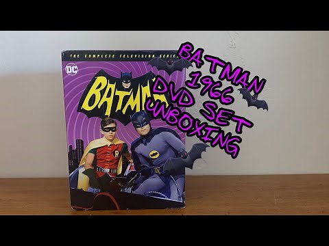 1966 Batman DVD set Unboxing