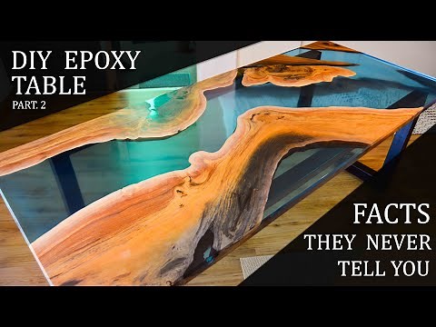 DIY Epoxy Table - Step By Step Guide (DON'T MAKE MY MISTAKES)