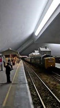 “That Deltic HUM! 55009 at the Station #modelrailway #train #railwaymodelling