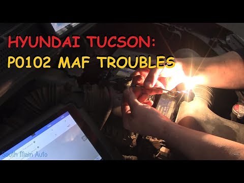 Hyundai Tucson - P0102 Mass Air Flow (MAF) Circuit Low