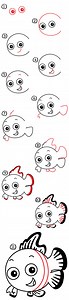 How To Draw Nemo - Art For Kids Hub -