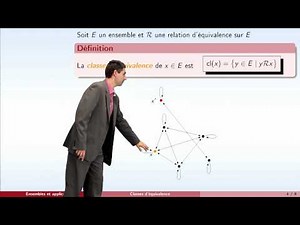 Ensembles et applications - partie 5 : relation d'équivalence